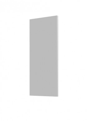 Фальшпанель для верхних прямых и торцевых шкафов Мемфис (Атласный серый/720 мм) в Среднеколымске - srednekolymsk.katalogmebeli.com | фото