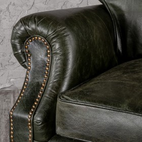 Кресло кожаное Лофт Аристократ (ширина 1070 мм) в Среднеколымске - srednekolymsk.katalogmebeli.com | фото 5
