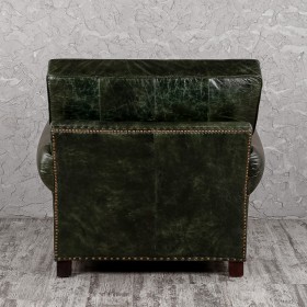 Кресло кожаное Лофт Аристократ (ширина 1070 мм) в Среднеколымске - srednekolymsk.katalogmebeli.com | фото 7