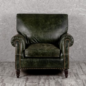 Кресло кожаное Лофт Аристократ (ширина 1070 мм) в Среднеколымске - srednekolymsk.katalogmebeli.com | фото 9