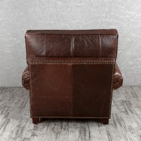Кресло кожаное Лофт Аристократ (ширина 1100 мм) в Среднеколымске - srednekolymsk.katalogmebeli.com | фото 7