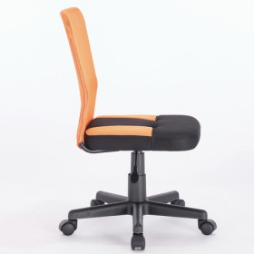Кресло компактное BRABIX Smart MG-313 (черный, оранжевый) в Среднеколымске - srednekolymsk.katalogmebeli.com | фото 2