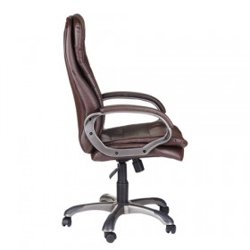 Кресло офисное BRABIX Omega EX-589 (коричневое) в Среднеколымске - srednekolymsk.katalogmebeli.com | фото 2