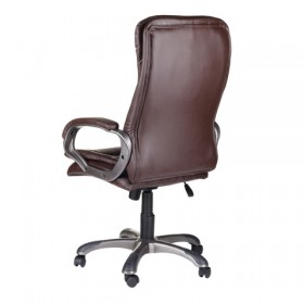 Кресло офисное BRABIX Omega EX-589 (коричневое) в Среднеколымске - srednekolymsk.katalogmebeli.com | фото 3