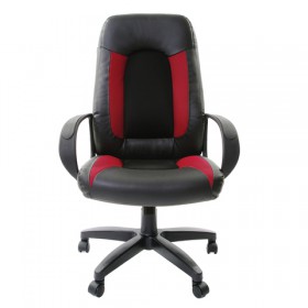 Кресло офисное BRABIX Strike EX-525 (черно-красный) в Среднеколымске - srednekolymsk.katalogmebeli.com | фото 2