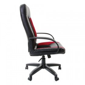 Кресло офисное BRABIX Strike EX-525 (черно-красный) в Среднеколымске - srednekolymsk.katalogmebeli.com | фото 4