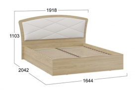 Кровать без ПМ «Сэнди» Тип 1 (без подъемного механизма) в Среднеколымске - srednekolymsk.katalogmebeli.com | фото 3