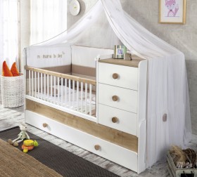 NATURA BABY Детская кровать-трансформер 20.31.1015.00 в Среднеколымске - srednekolymsk.katalogmebeli.com | фото