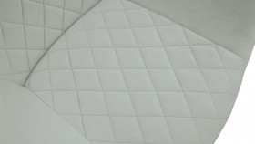 Стул «Дастин» К1С Белый/Велюр Confetti Silver в Среднеколымске - srednekolymsk.katalogmebeli.com | фото 3