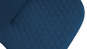 Стул «Оливер» К1С Белый/Велюр Confetti Blue в Среднеколымске - srednekolymsk.katalogmebeli.com | фото 3