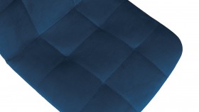 Стул «Райс» К3 Черный муар/Велюр Confetti Blue в Среднеколымске - srednekolymsk.katalogmebeli.com | фото 3