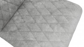 Стул «Стенли» К1С Черный муар/Микровелюр Wellmart Silver в Среднеколымске - srednekolymsk.katalogmebeli.com | фото 3