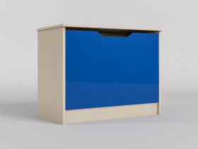 Ящик для игрушек Скай люкс (Синий/корпус Клен) в Среднеколымске - srednekolymsk.katalogmebeli.com | фото